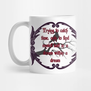 Time-Trapped Dreamer: Lost in a Dream within a Dream Mug